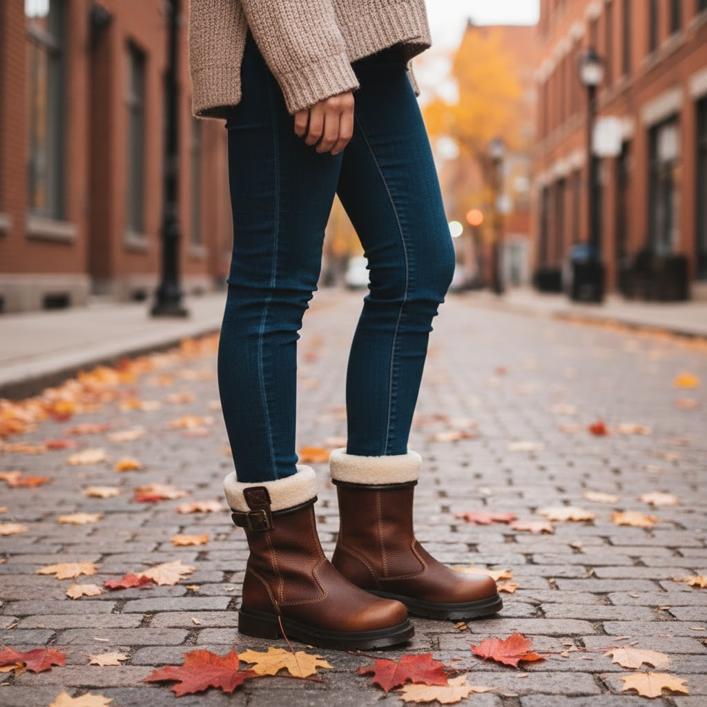 Boreal Grace | Fur-Lined Winter Boots