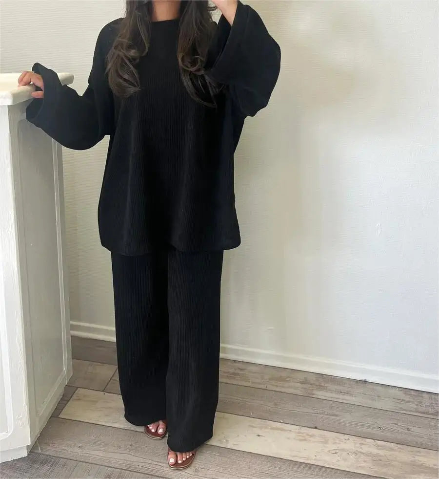 Aurivra | Two Piece Corduroy Set