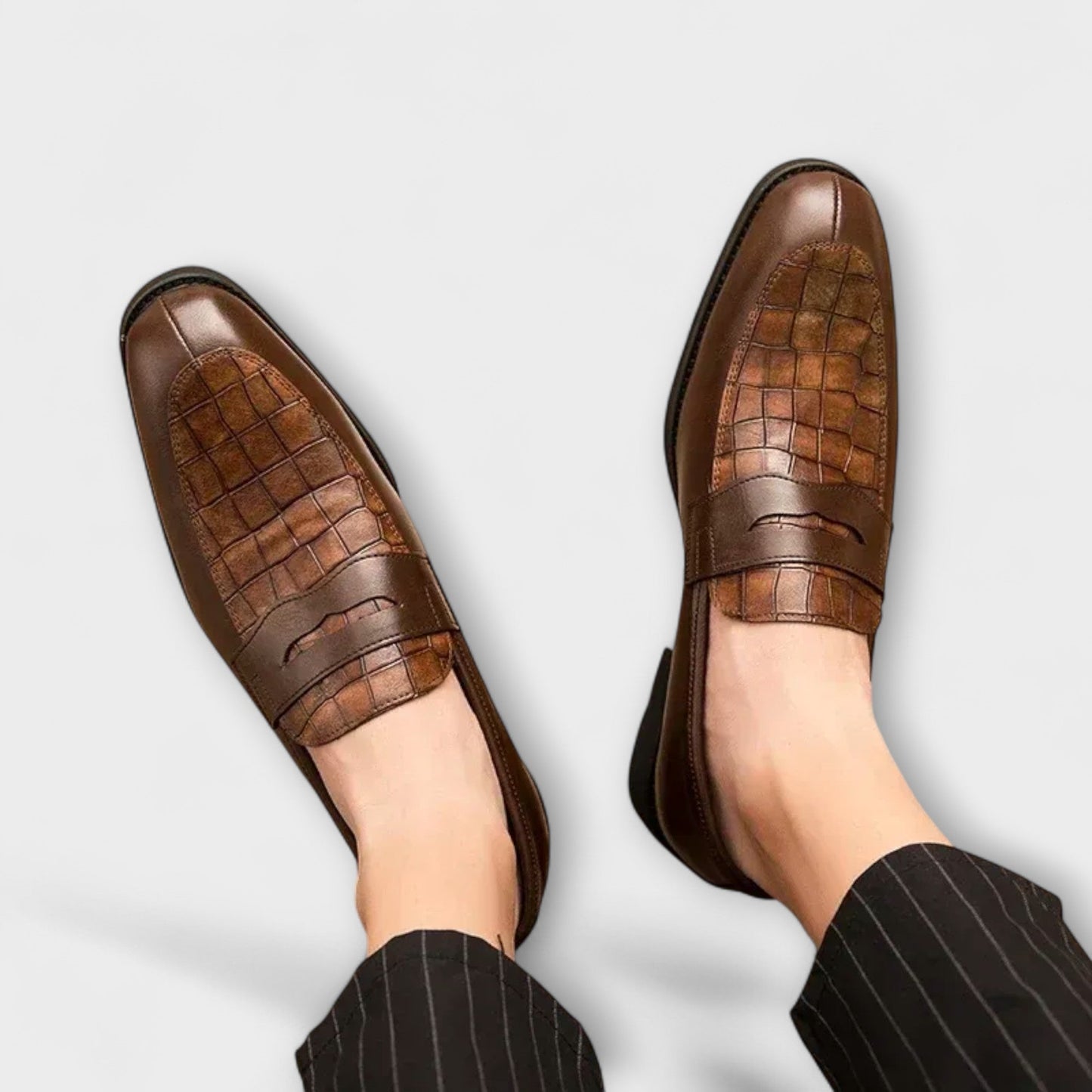 Norell | Crocodile Loafers