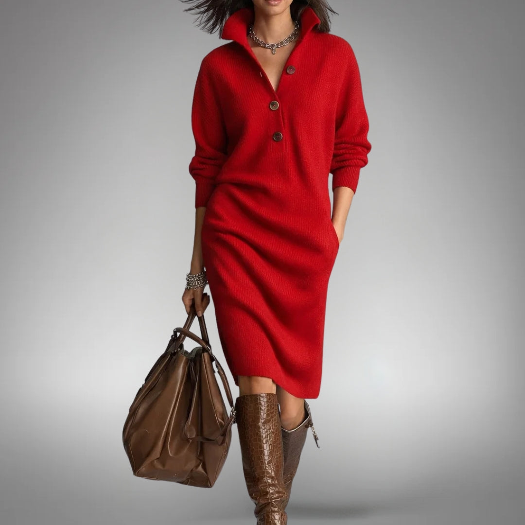 Saffron  | Luxe Sweater Dress