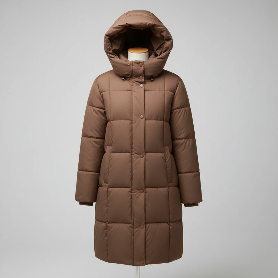 Silverpine Longline Puffer Coat