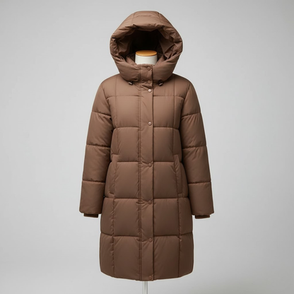 Silverpine Longline Puffer Coat
