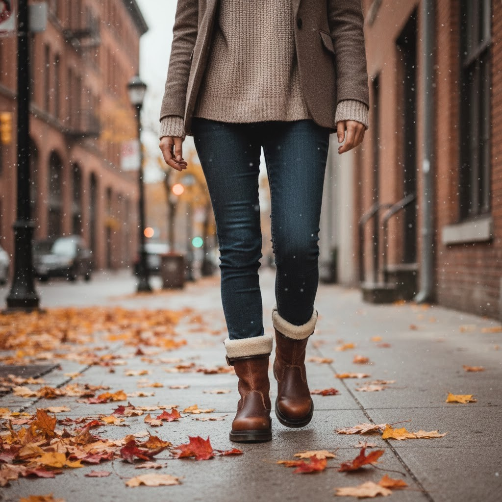 Boreal Grace | Fur-Lined Winter Boots