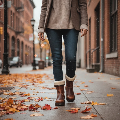 Boreal Grace | Fur-Lined Winter Boots