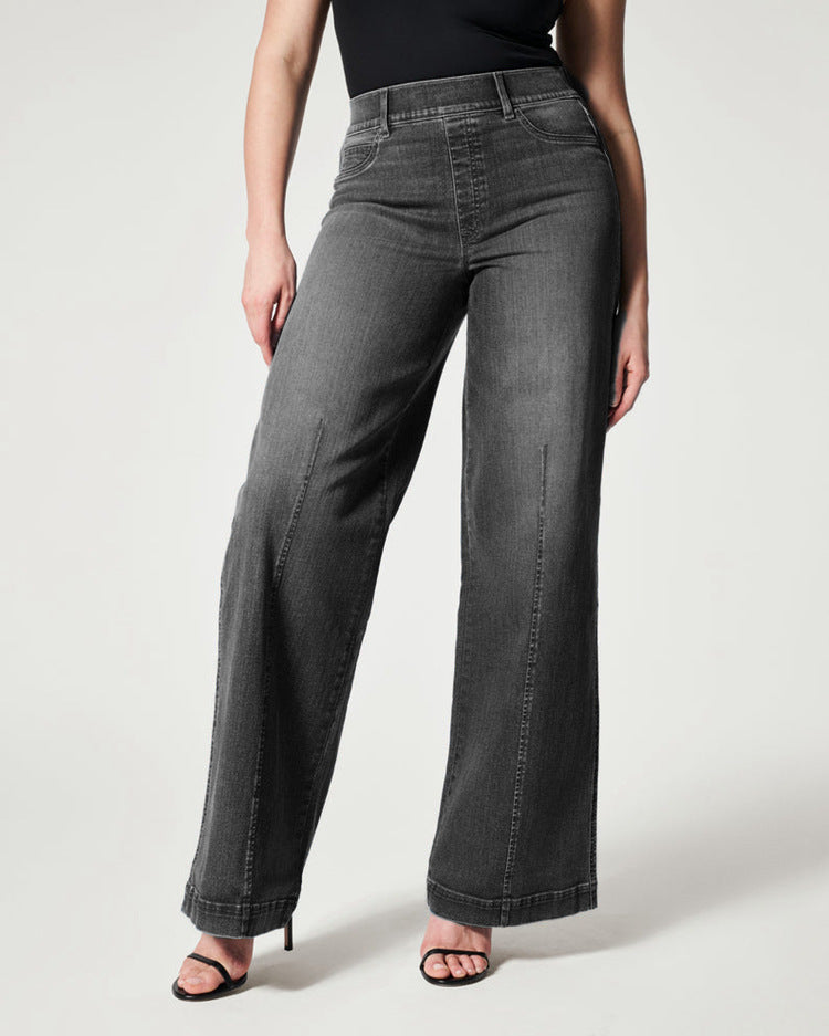 Virelle | Modern Palazzo Denim Pants