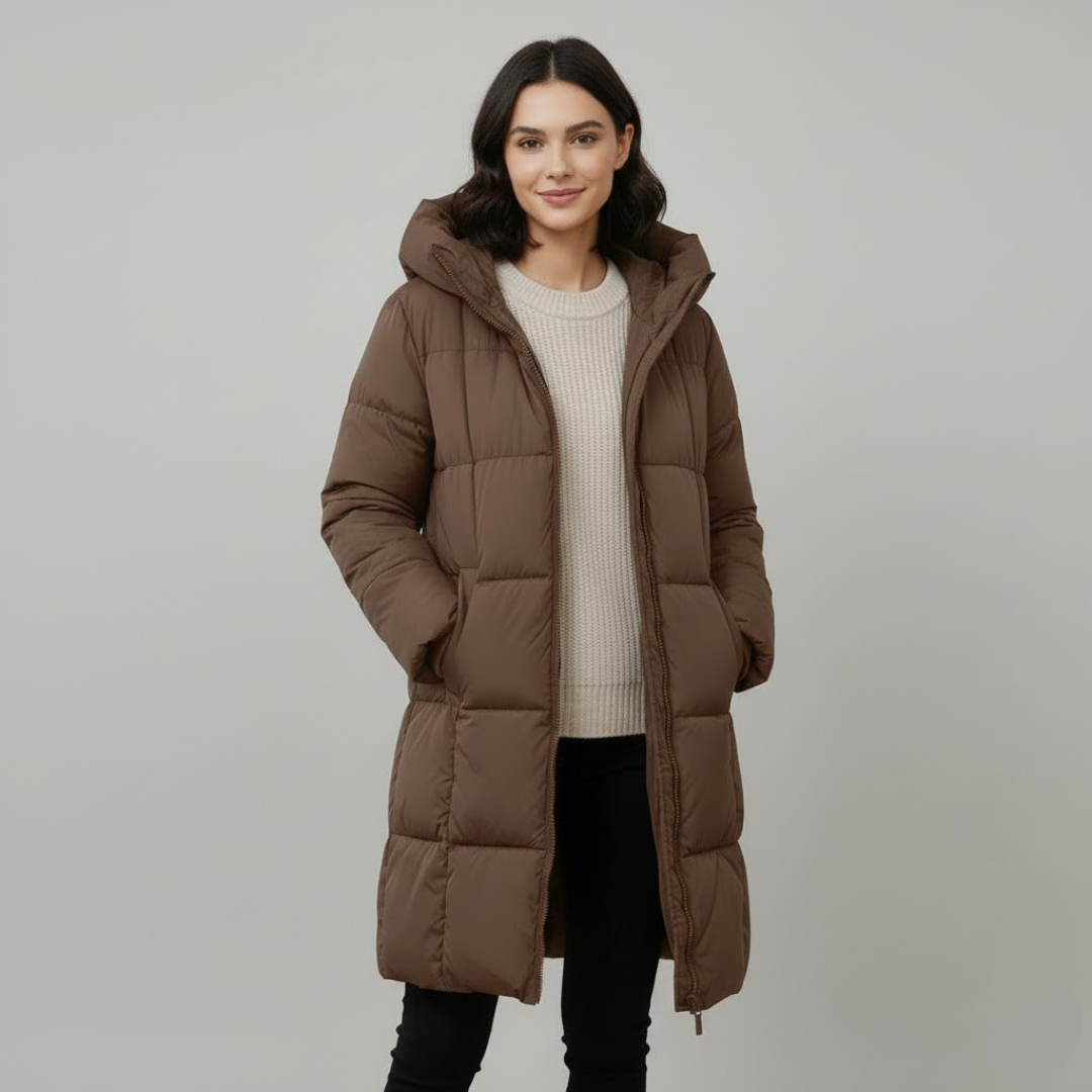 Silverpine Longline Puffer Coat