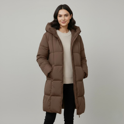 Silverpine Longline Puffer Coat