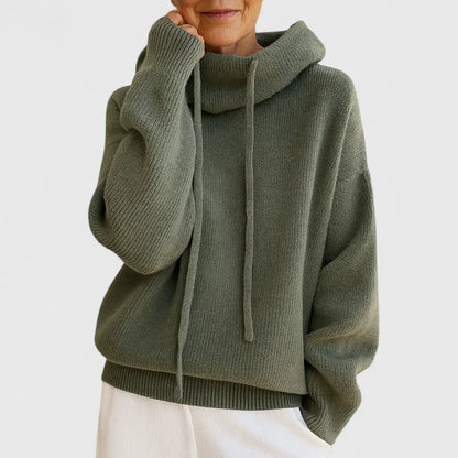 Rowan | Cozy Knit Hoodie