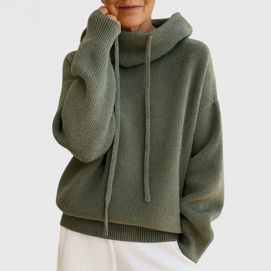 Rowan | Cozy Knit Hoodie