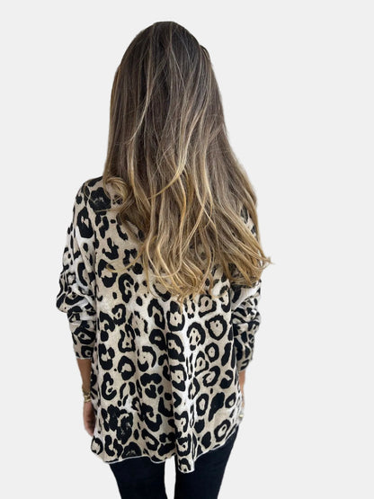Nyssa | Leopard Print Blouse