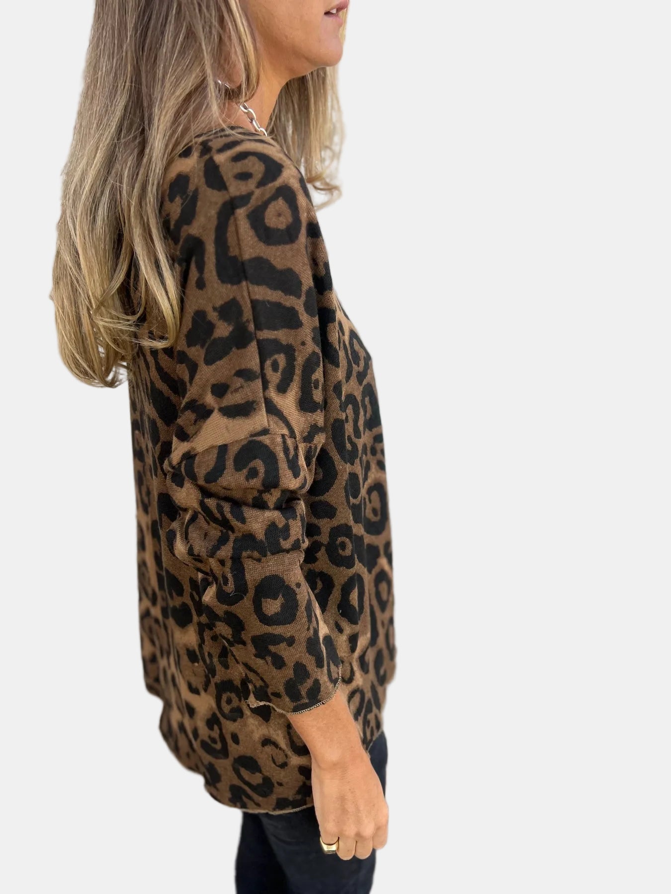 Nyssa | Leopard Print Blouse