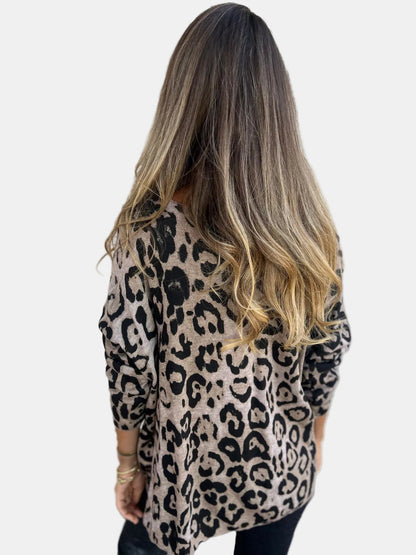 Nyssa | Leopard Print Blouse
