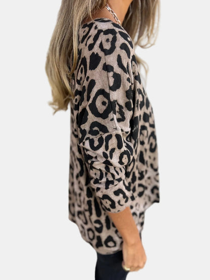 Nyssa | Leopard Print Blouse