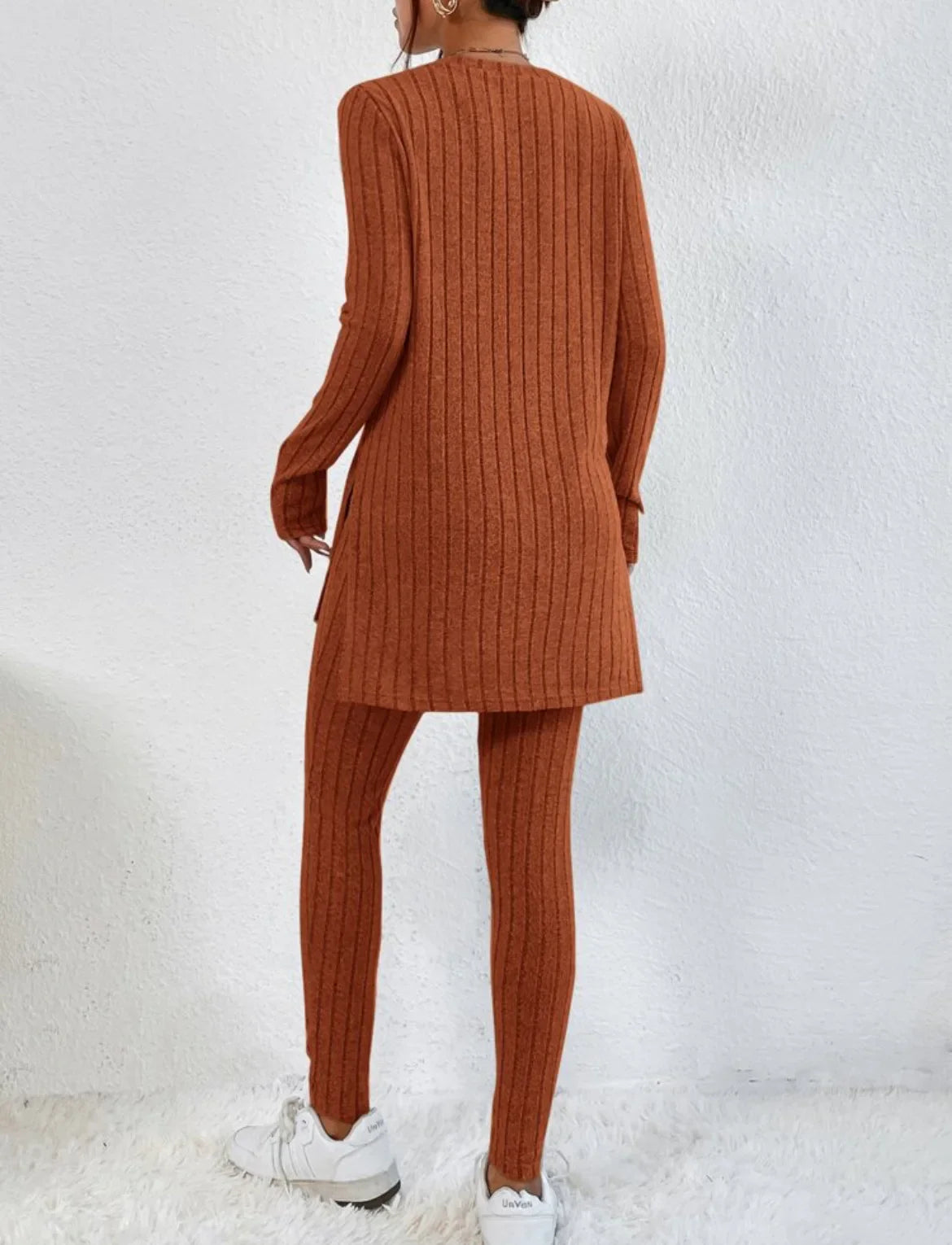 Solivra | Ribbed Knit Lounge Set
