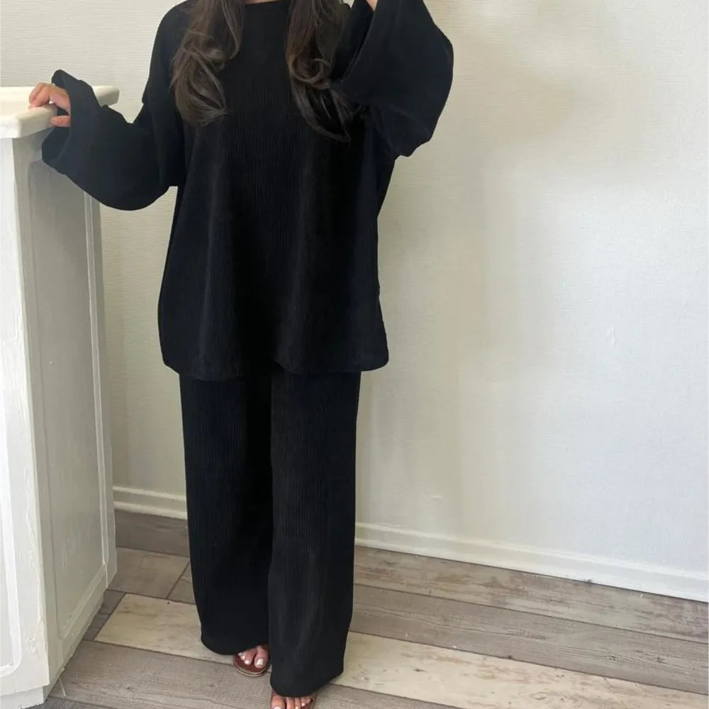 Aurivra | Two Piece Corduroy Set