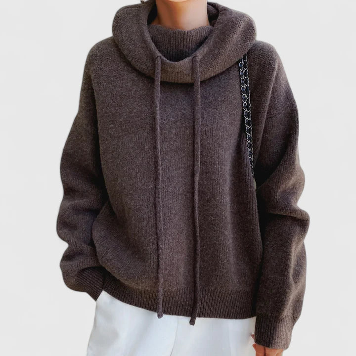 Rowan | Cozy Knit Hoodie