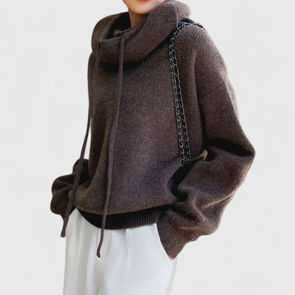 Rowan | Cozy Knit Hoodie