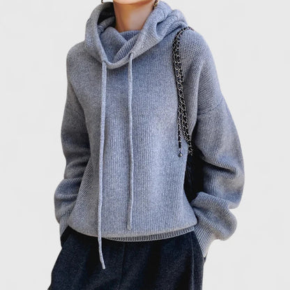 Rowan | Cozy Knit Hoodie
