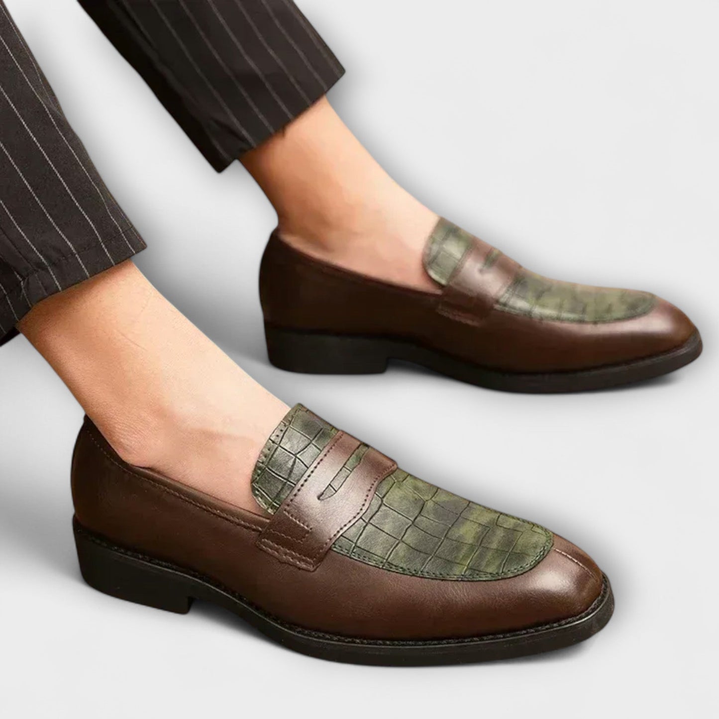 Norell | Crocodile Loafers