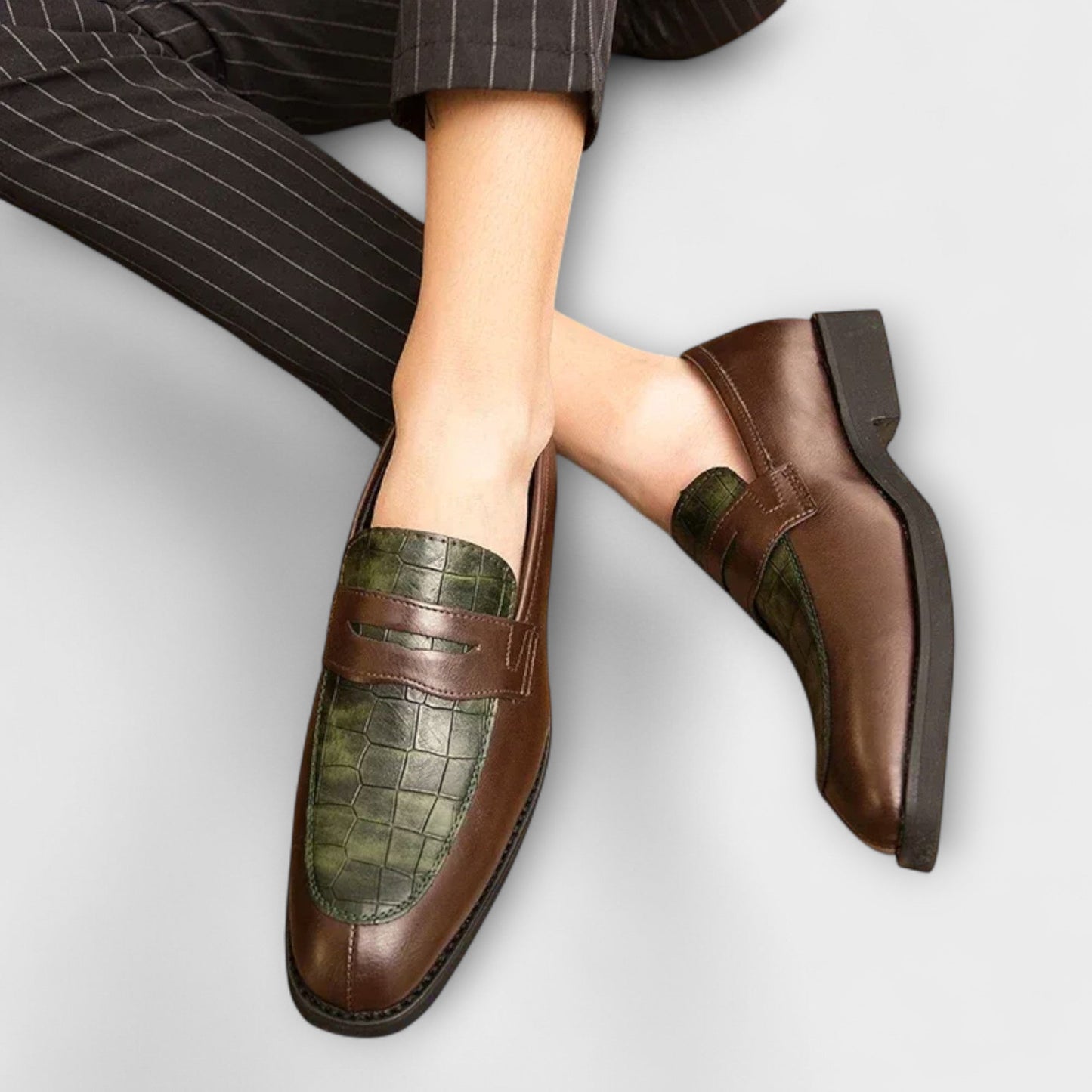 Norell | Crocodile Loafers