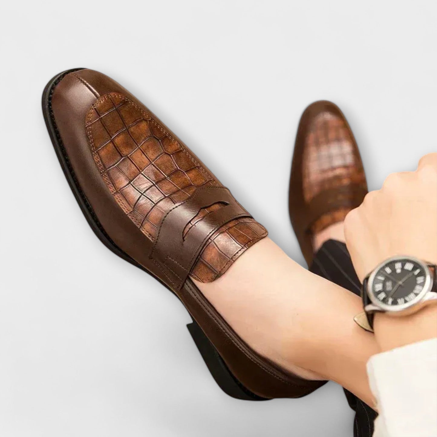 Norell | Crocodile Loafers