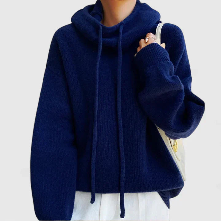 Rowan | Cozy Knit Hoodie